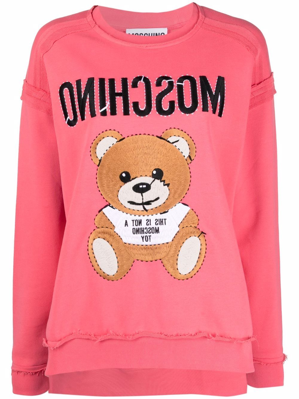 фото Moschino толстовка teddy bear