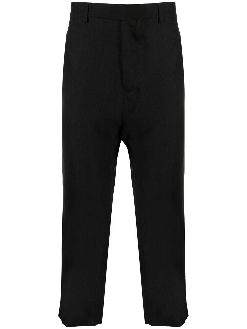 RICK OWENS TAILORED CROPPED TROUSERS