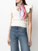 Image 2 of LIU JO logo print scarf