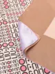 LIU JO logo print scarf