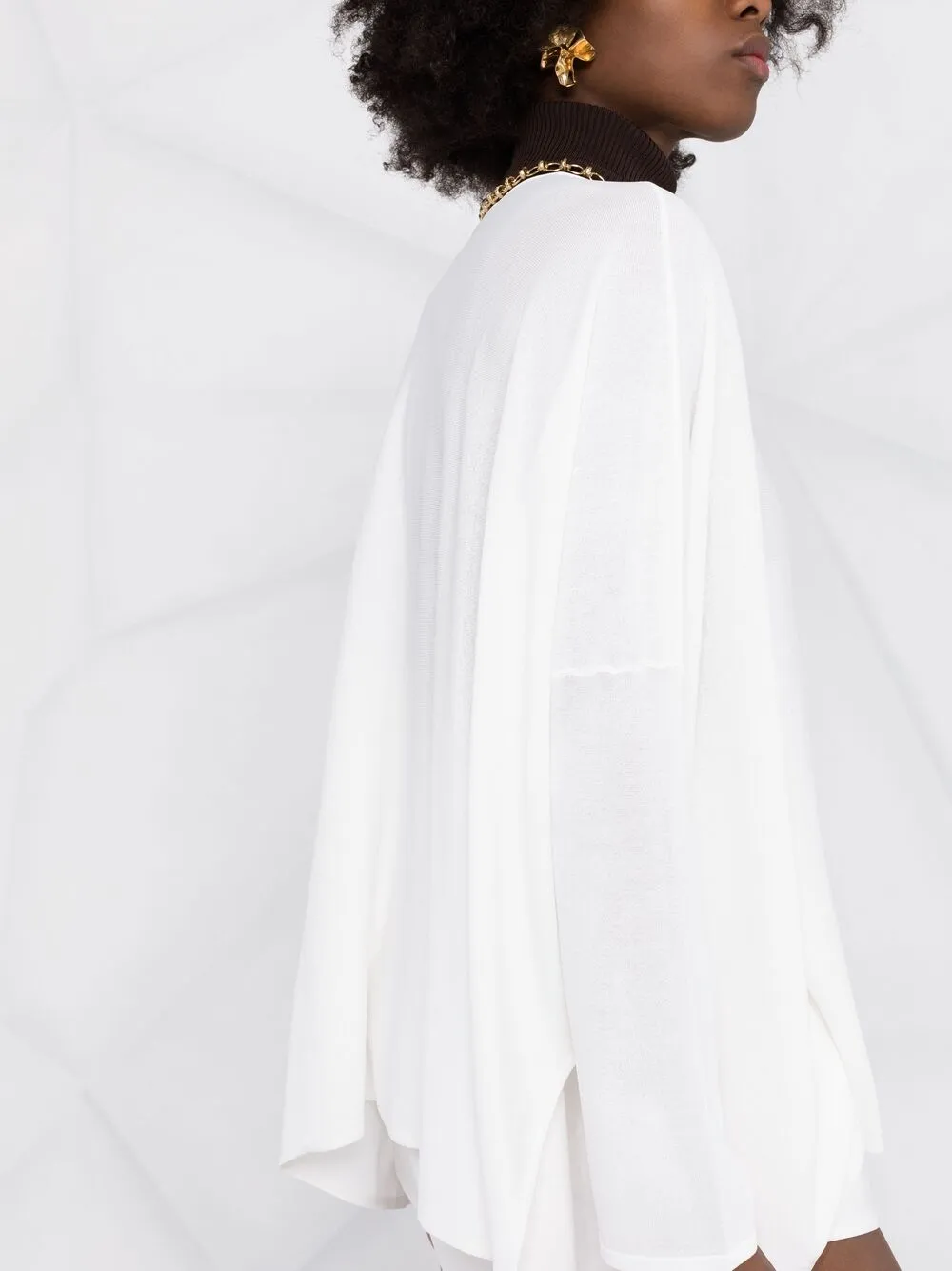P.A.R.O.S.H OVERSIZED FLARED CARDIGAN