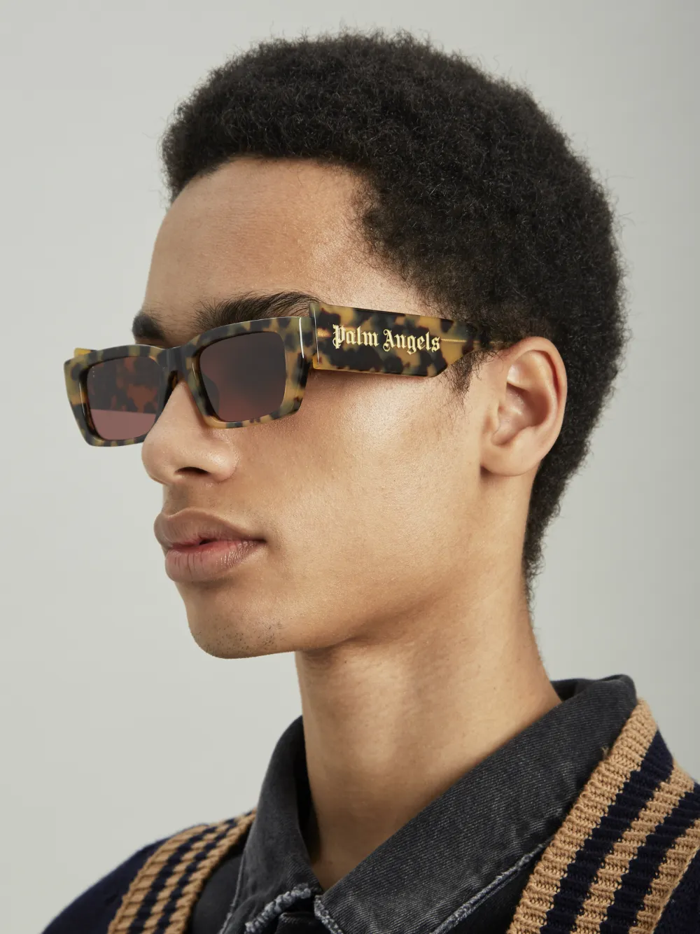 PALM SUNGLASSES in brown Palm Angels® Official