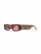 Image 2 of Palm Angels rectangle-frame Palm sunglasses