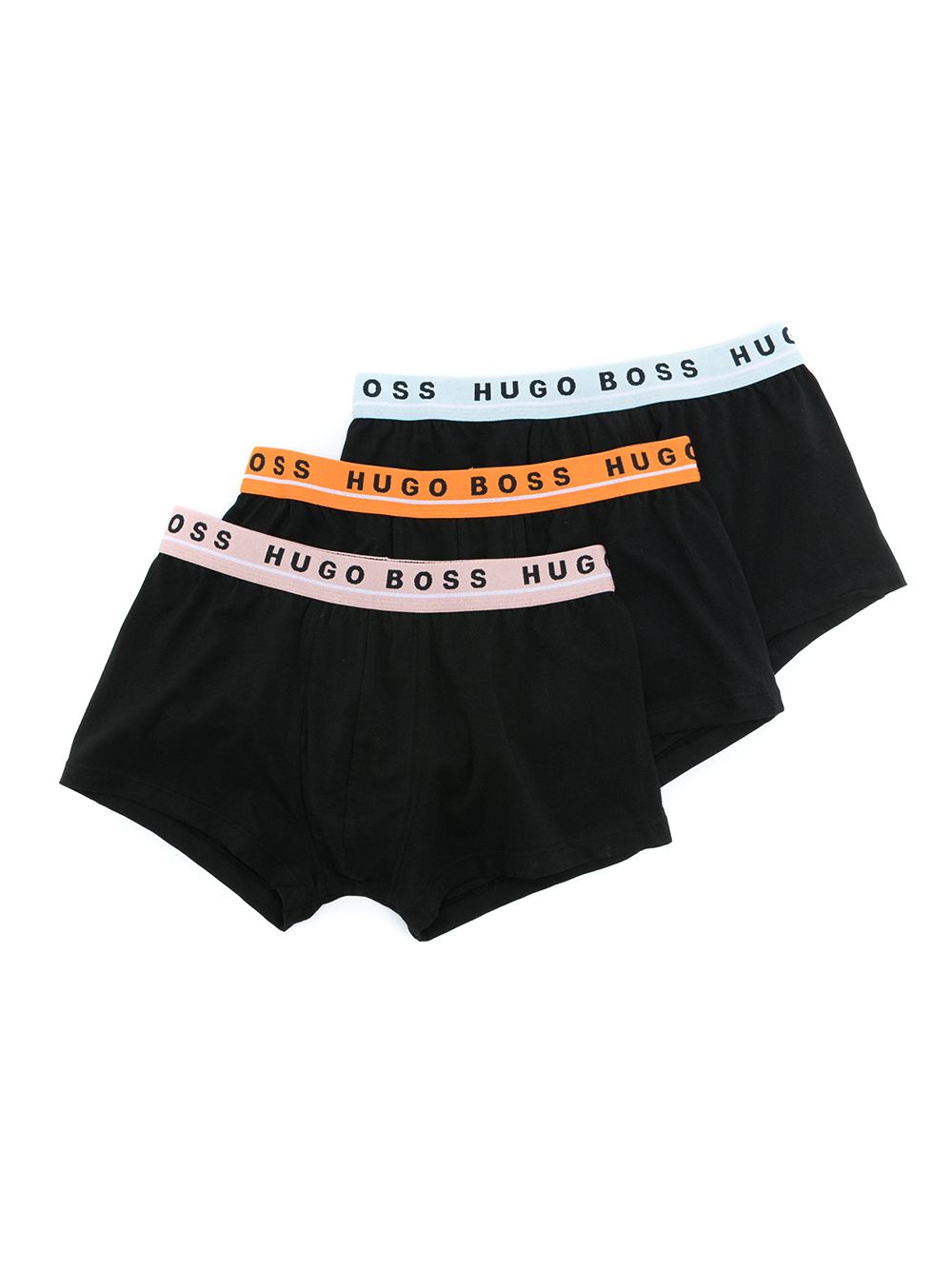 

BOSS 3-pack logo waistband boxer briefs - Black