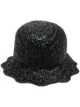 Image 1 of RED Valentino woven raffia bucket hat