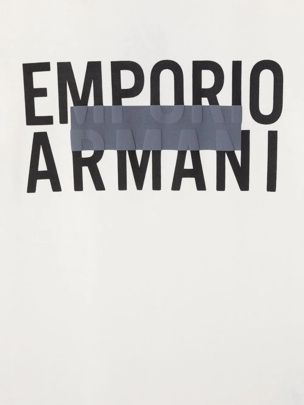 фото Emporio armani kids футболка с логотипом