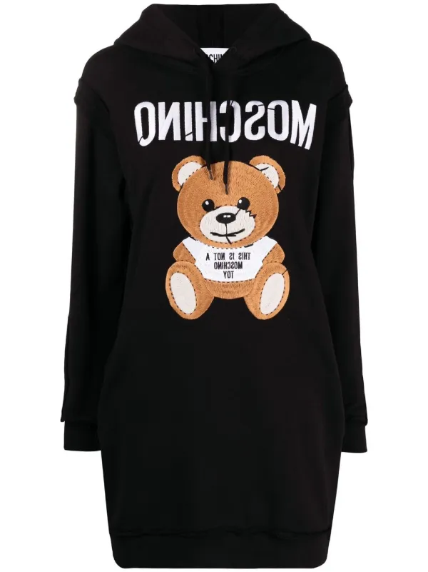 teddy hoodie dress