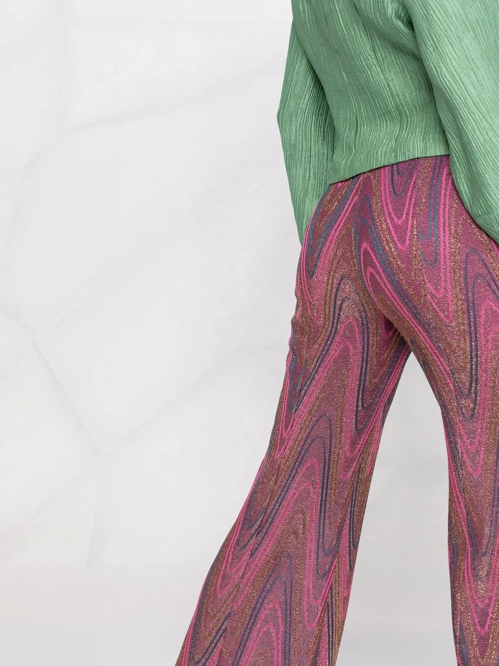 фото M missoni брюки с люрексом