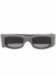 Image 1 of Palm Angels Angel rectangle-frame sunglasses