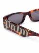 Palm Angels Angel rectangle-frame sunglasses