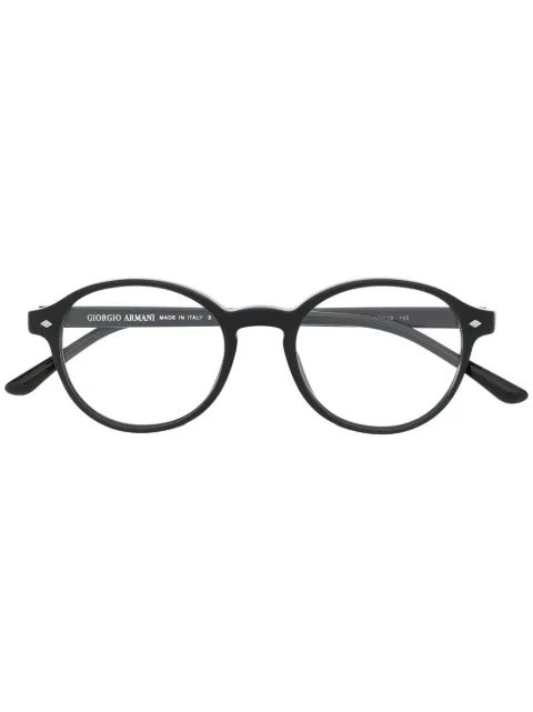 Giorgio Armani round frame glasses