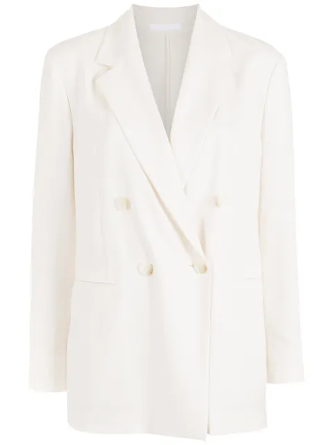 BOSS blazer con doble botonadura