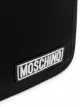 Moschino Clutch mit Logo-Patch
