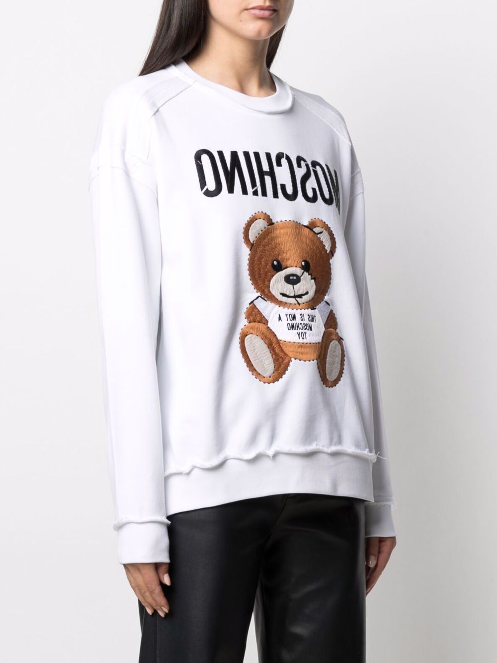 фото Moschino толстовка teddy bear