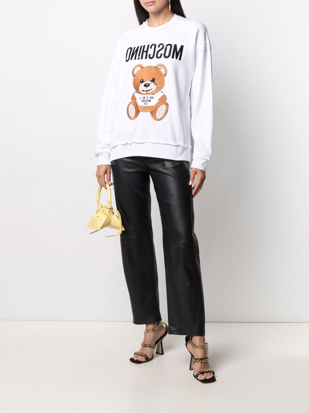 фото Moschino толстовка teddy bear