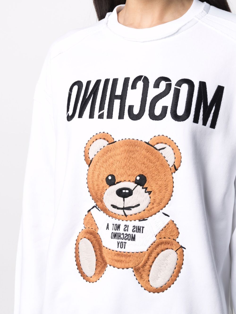 фото Moschino толстовка teddy bear