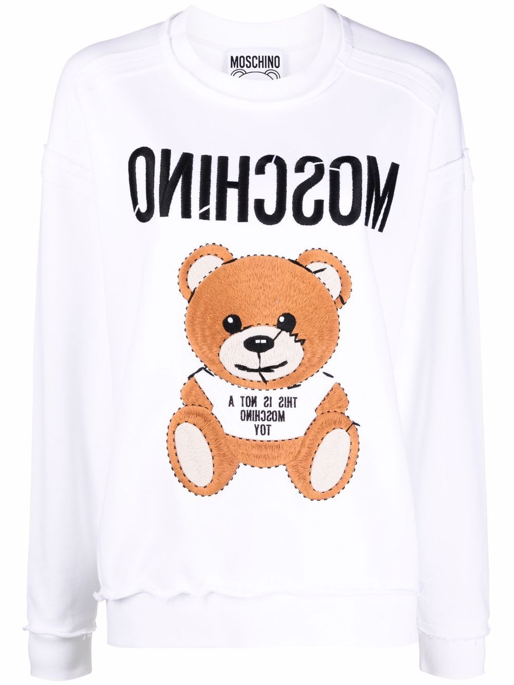 фото Moschino толстовка teddy bear