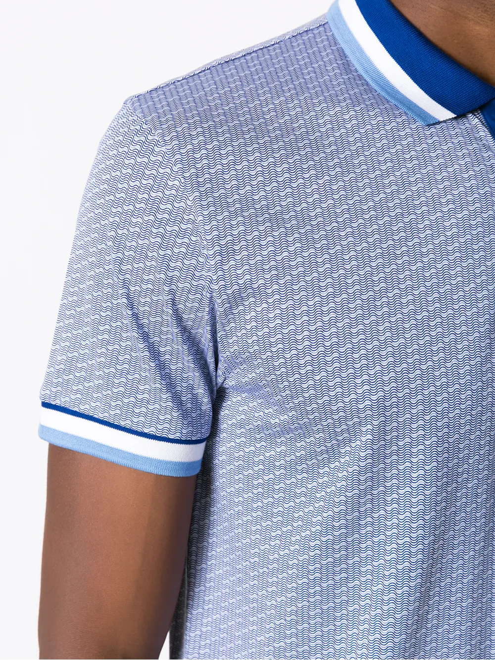 фото Boss рубашка поло paddy с принтом