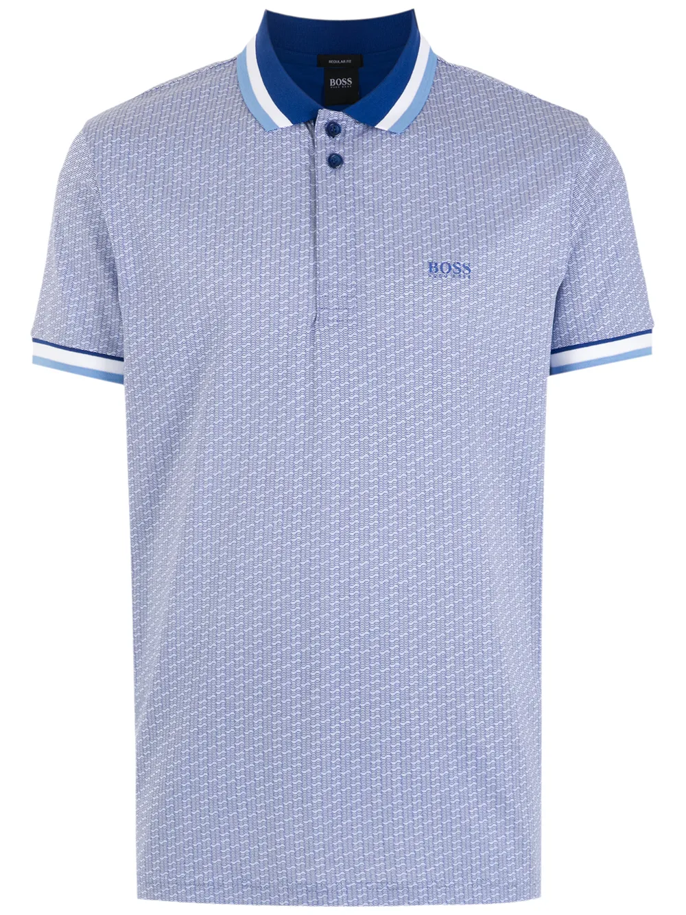 фото Boss рубашка поло paddy с принтом