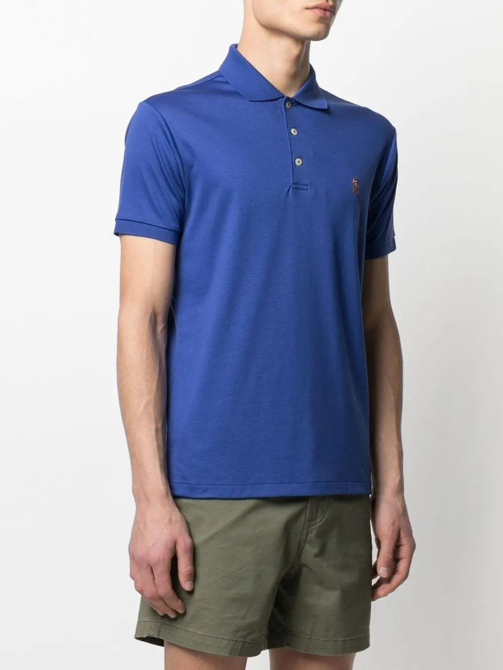 фото Polo ralph lauren рубашка поло с вышивкой pony