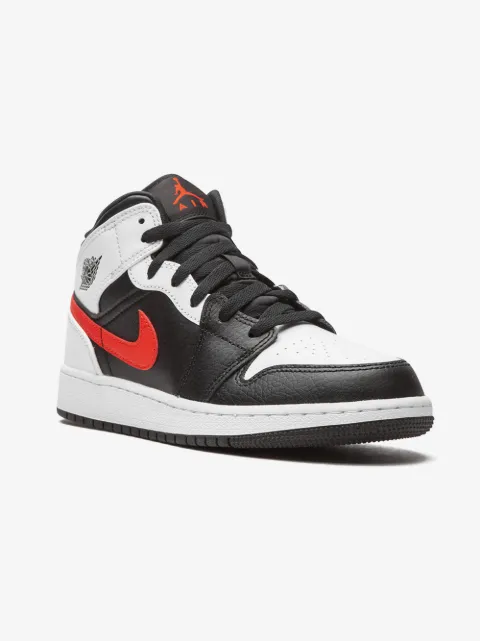 Jordan Kids Air Jordan 1 Mid "Chile Red" sneakers