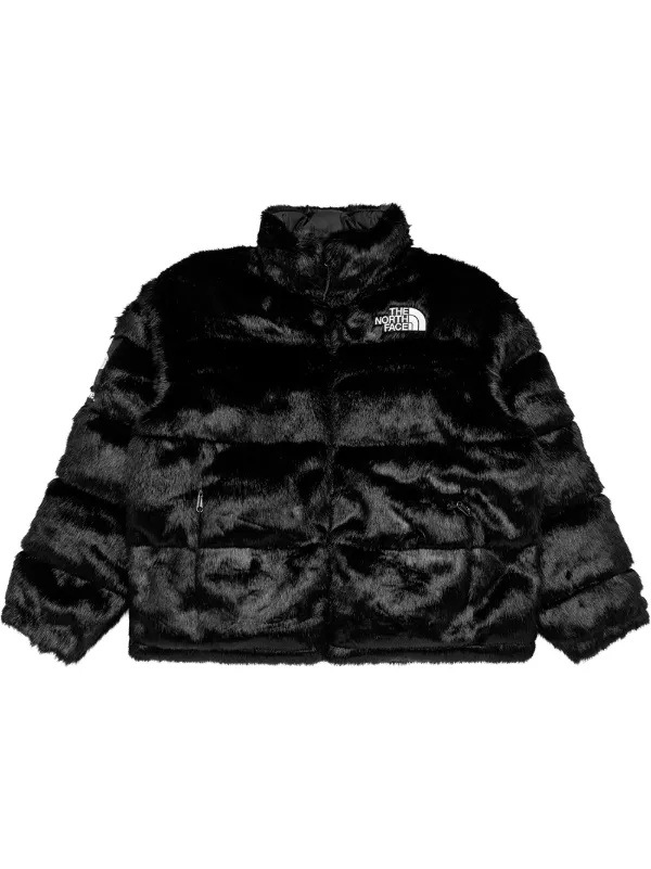 Supreme X The North Face Faux Fur Jacket - Black for Men