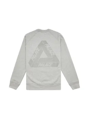 Palace white shop sweatshirt