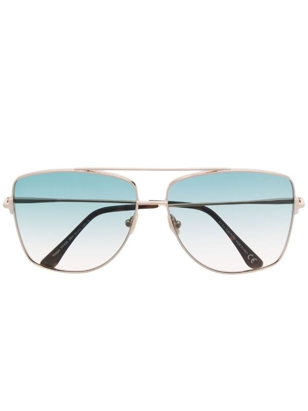 TOM FORD Eyewear Reggie pilot-frame Sunglasses - Farfetch