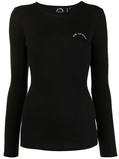 The Upside Chrissy ribbed-knit top