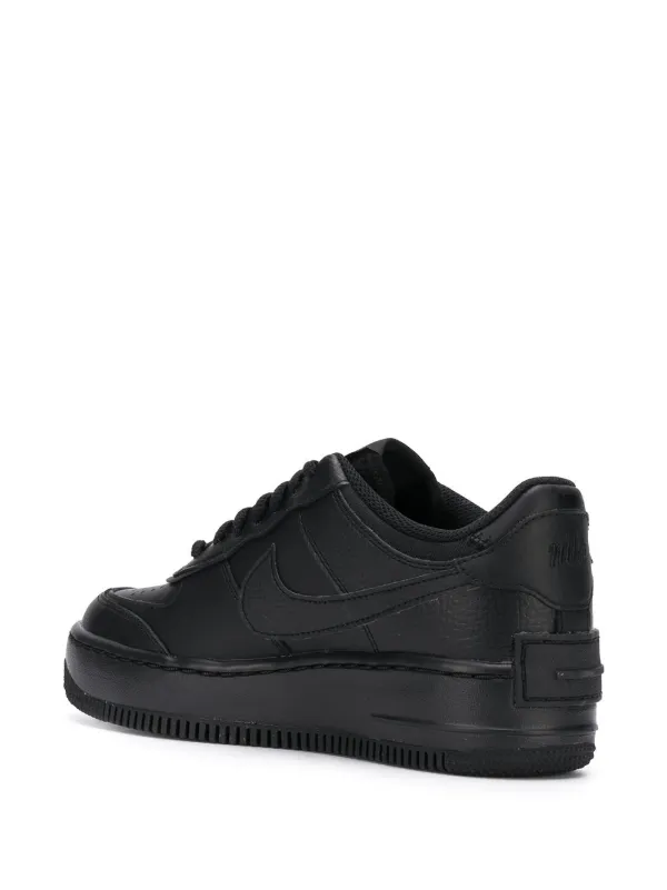 Air force 1 shadow best sale triple black