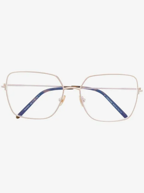 TOM FORD Eyewear FT5739-B geometric-frame glasses
