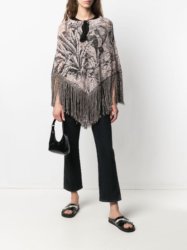 red valentino poncho