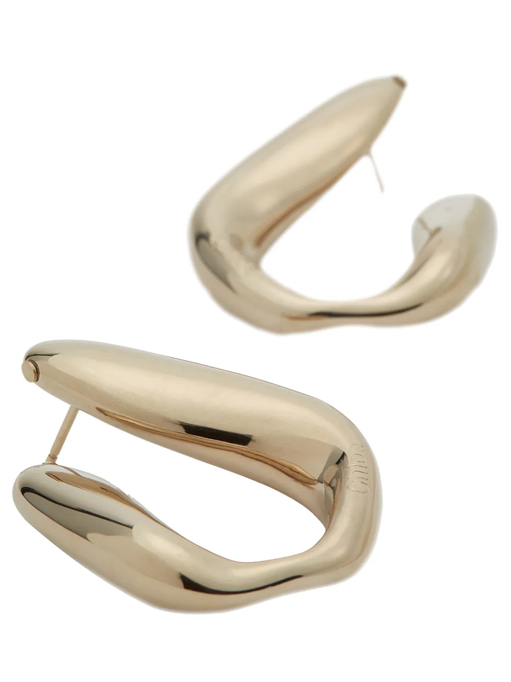 Image 2 of Chloé Kiss hoop earrings
