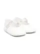 Image 1 of Miss Blumarine crystal-embellished ballerina shoes
