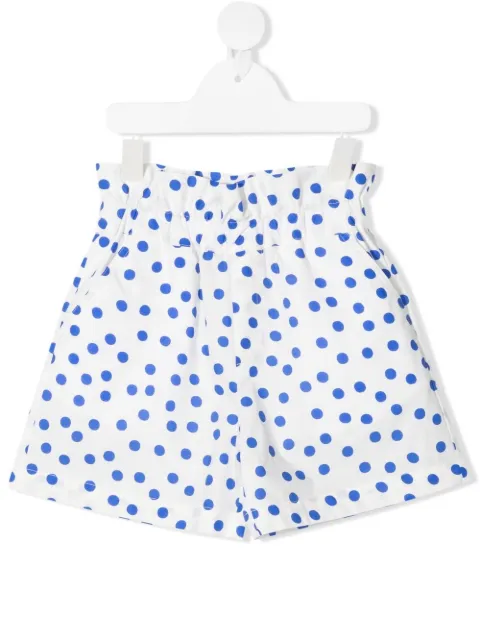Philosophy Di Lorenzo Serafini Kids polka-dot high rise shorts