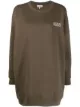 Image 1 of GANNI Software Isoli logo-embroidered sweatshirt