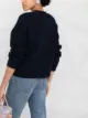 GANNI button-up knit cardigan