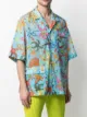 Versace underwater print short-sleeve shirt