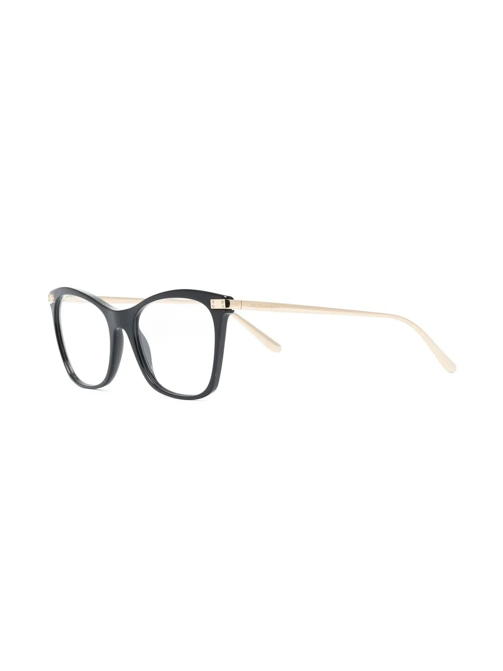 фото Dolce & gabbana eyewear очки в оправе 'кошачий глаз'