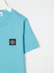 Stone Island Junior logo patch crew-neck T-shirt