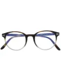 TOM FORD Eyewear FT5695-B pantos-frame glasses - Brown