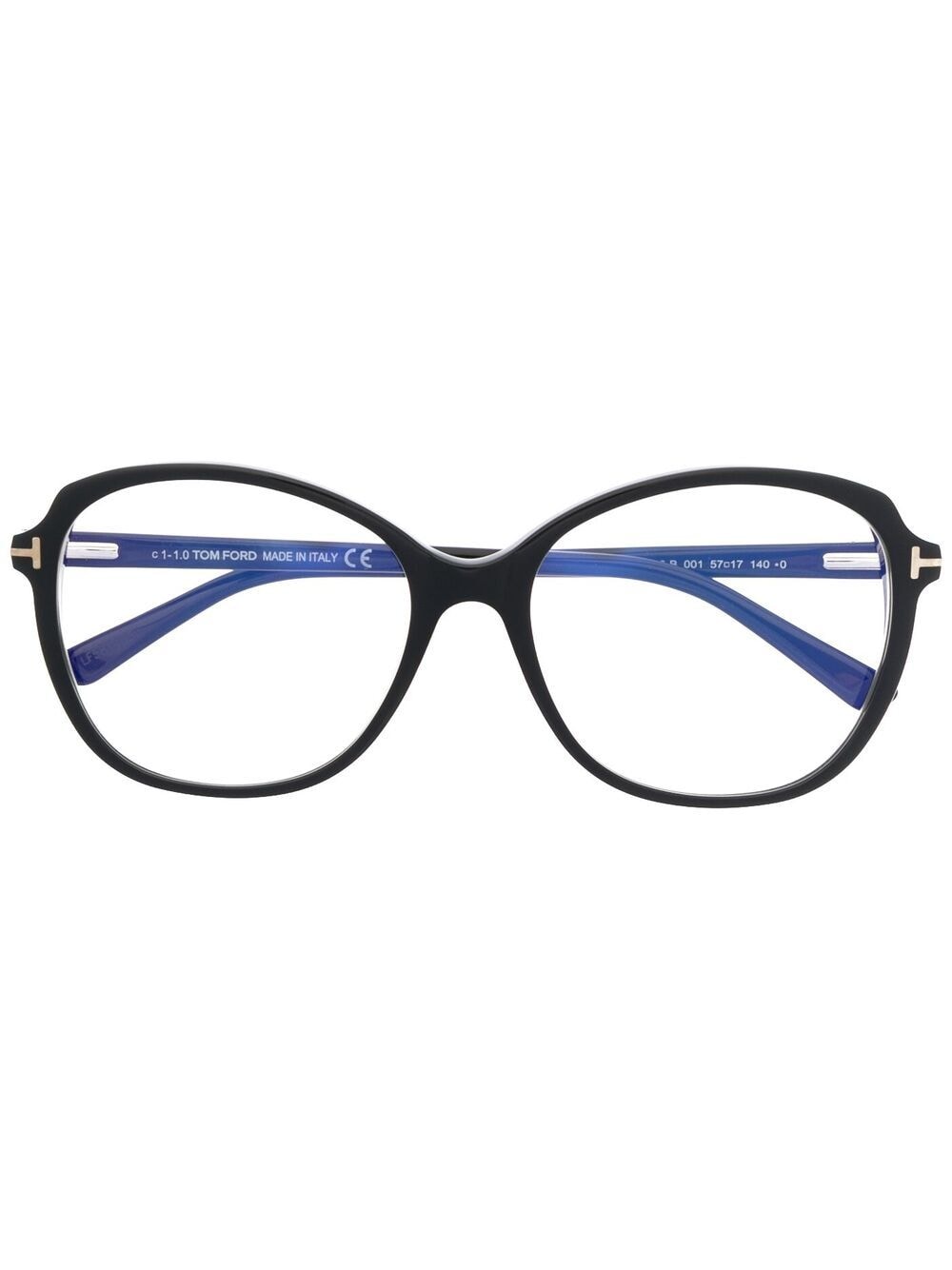 фото Tom ford eyewear очки ft5708-b в круглой оправе