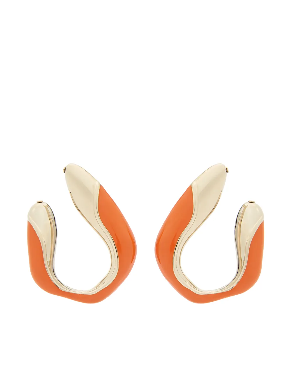 Chloé серьги-кольца Kiss