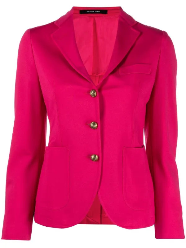 red ponte blazer