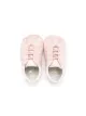 Gallucci Kids woven-leather trainers