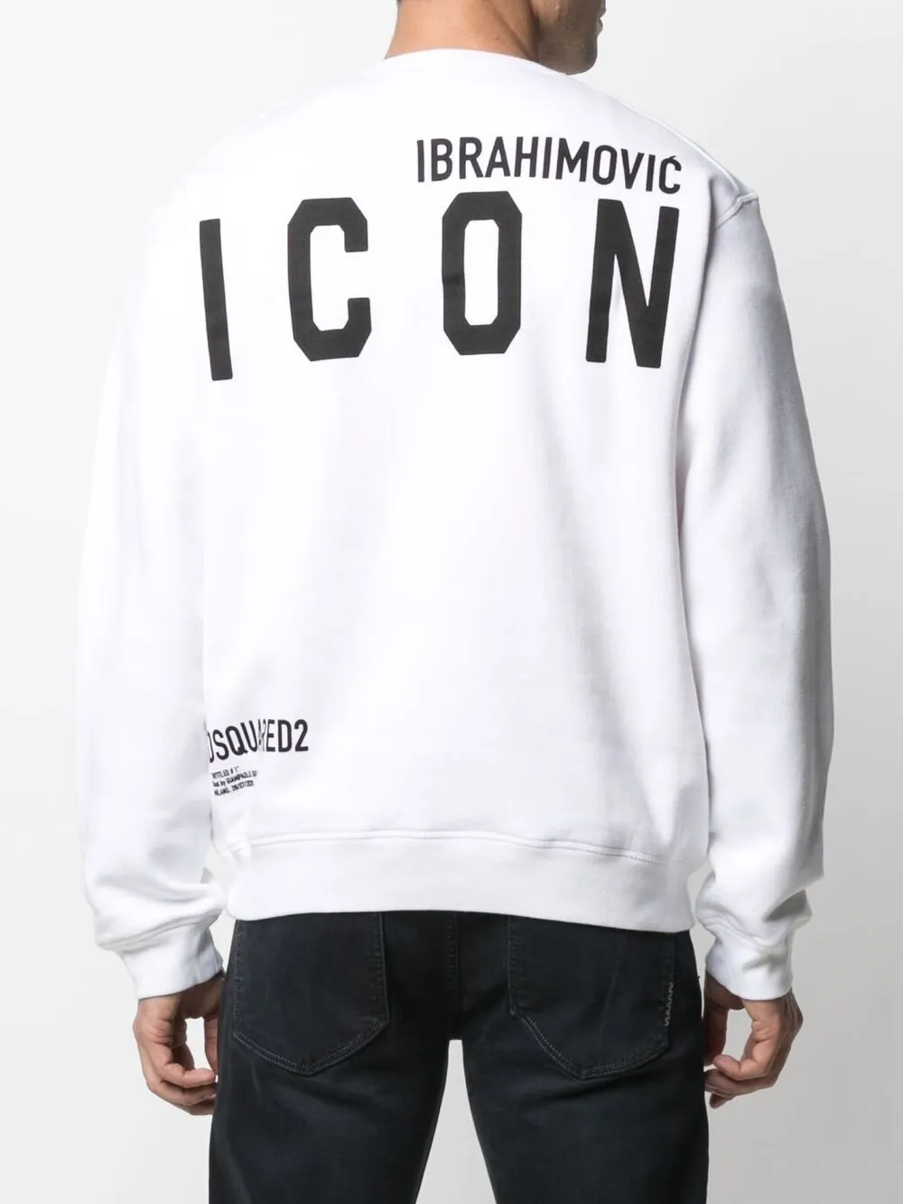 фото Dsquared2 толстовка с принтом icon