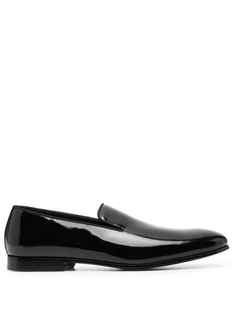 Doucal's patent leather loafers
