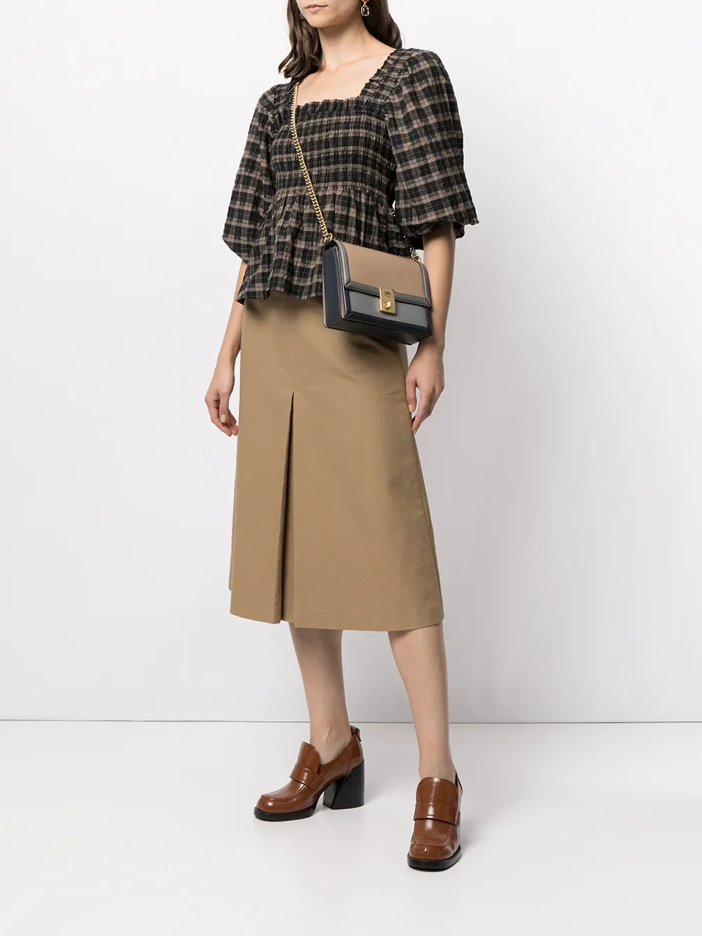 фото Coach сумка на плечо в стиле колор-блок