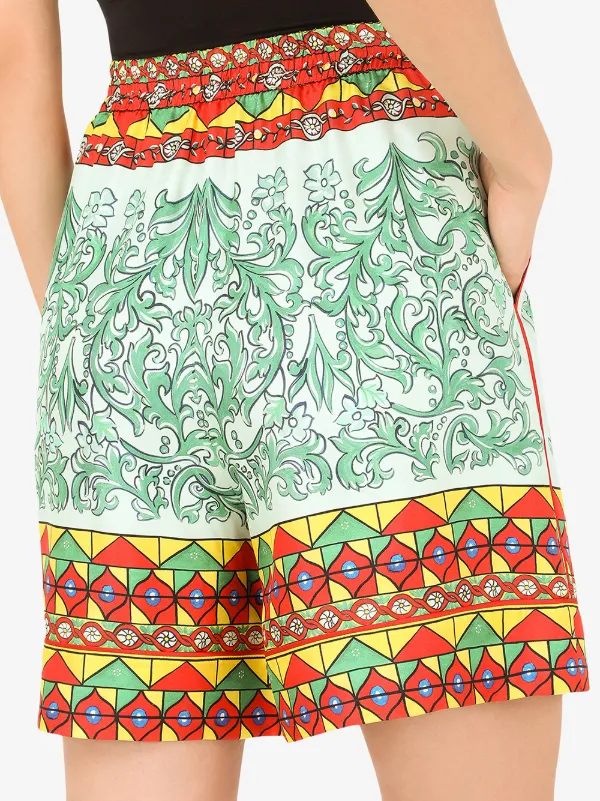 【DOLCE&GABBANA】Carretto コットンショートパンツ 16531706_32971806_1000.jpg