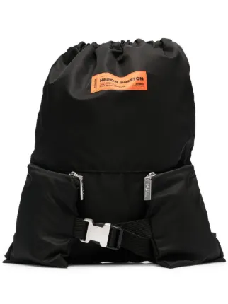 heron preston mini backpack